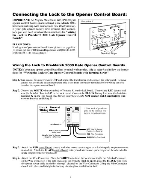 TROUBLESHOOTING GUIDE - VISUAL FEEDBACK If your gate operator does not function properly after it is installed, use this guide before calling the Nortek Security. . Mighty mule 371w troubleshooting